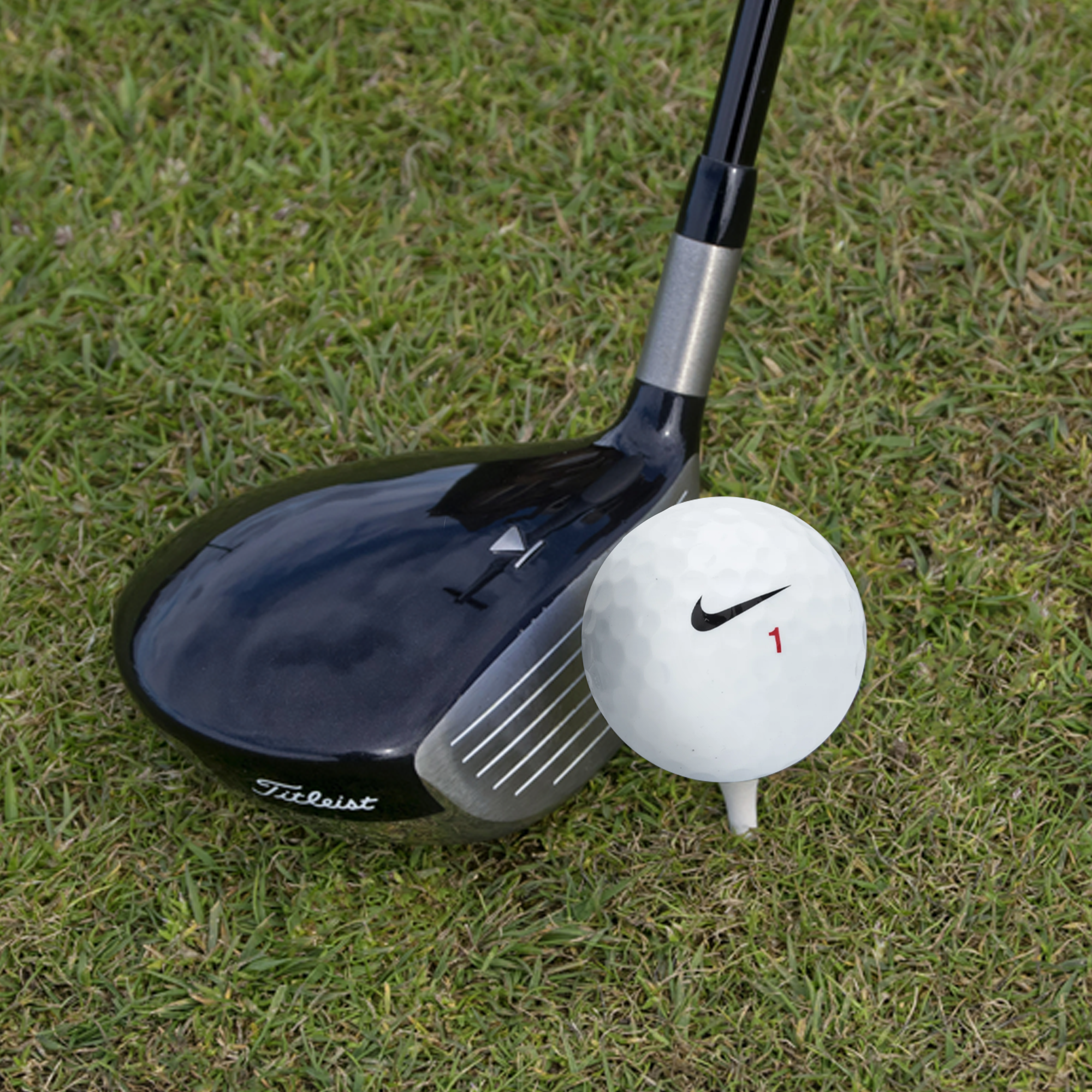 Used Nike RZN Red Golf Balls - 1 Dozen