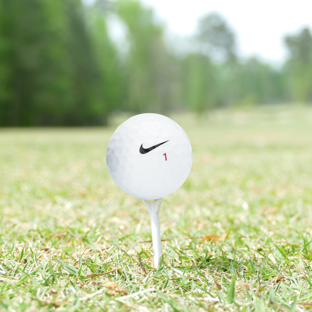 Used Nike RZN Red Golf Balls - 1 Dozen