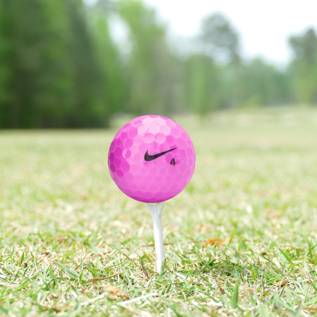 Used Nike PD Women's Purple Golf Balls - 1 Dozen