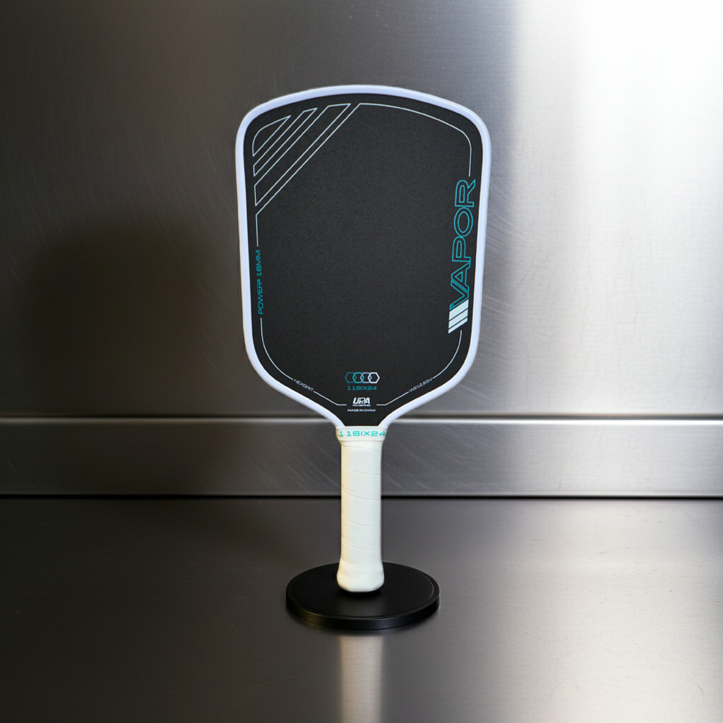 11SIX24 Vapor Power 2 16mm White Pickleball Paddle