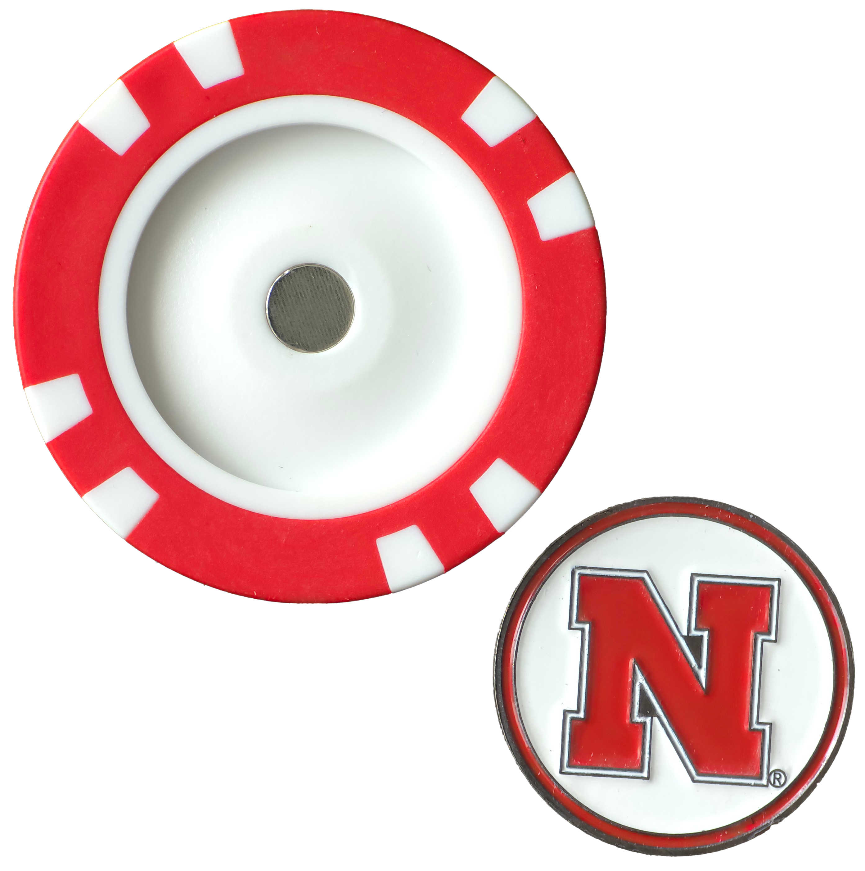 Officially Licensed Nebraska Cornhuskers Poker Chip Ball Marker