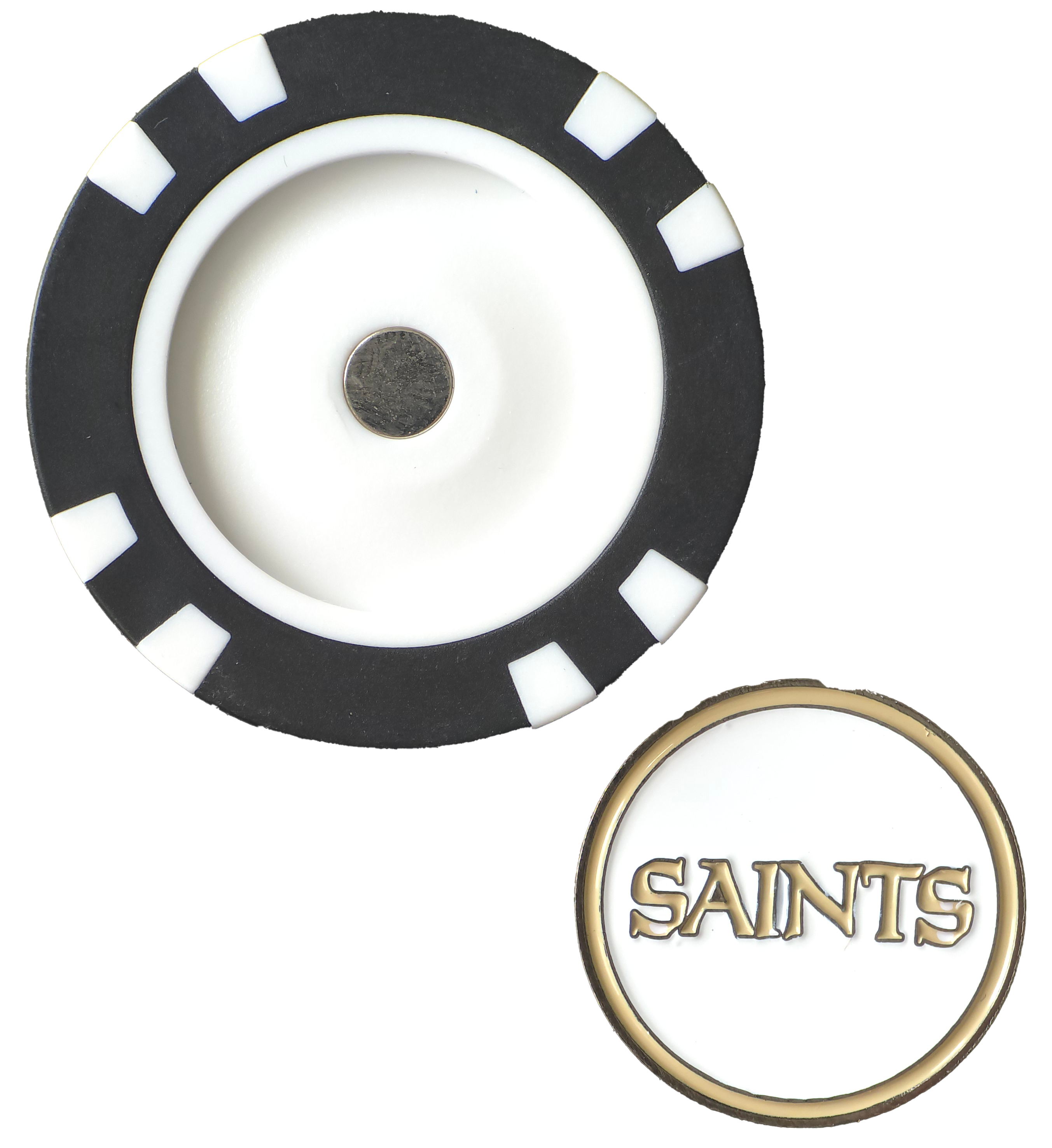 Officially Licensed New Orleans Saints Poker Chip Ball Marker