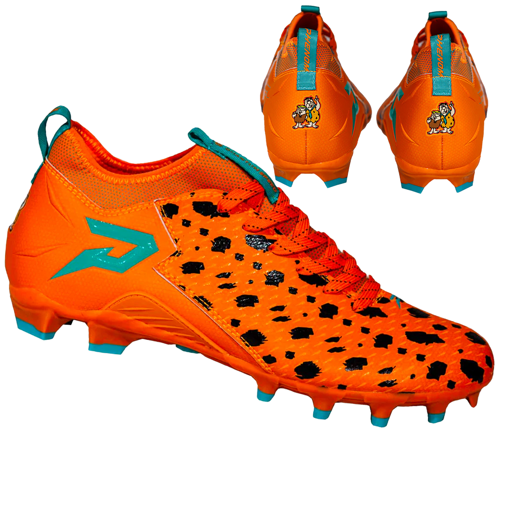 The Flintstones "Bedrock Blitz" Football Cleats - Quantum Speed by Phenom Elite
