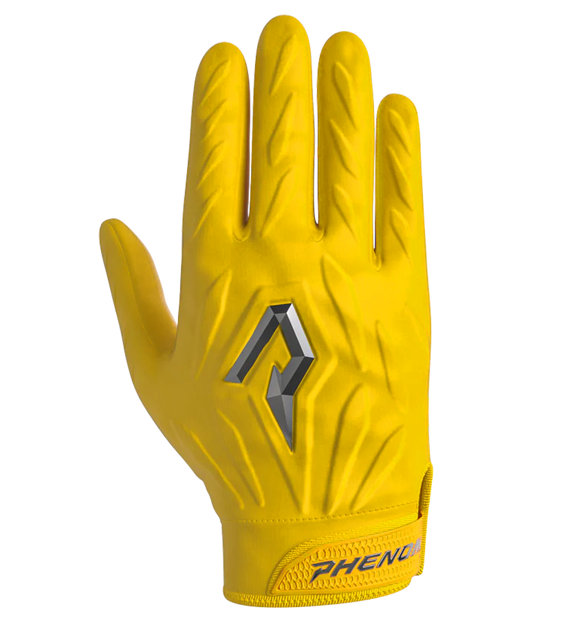 Phenom Elite Quantum Fierce Adult Padded Football Gloves - Team Colors