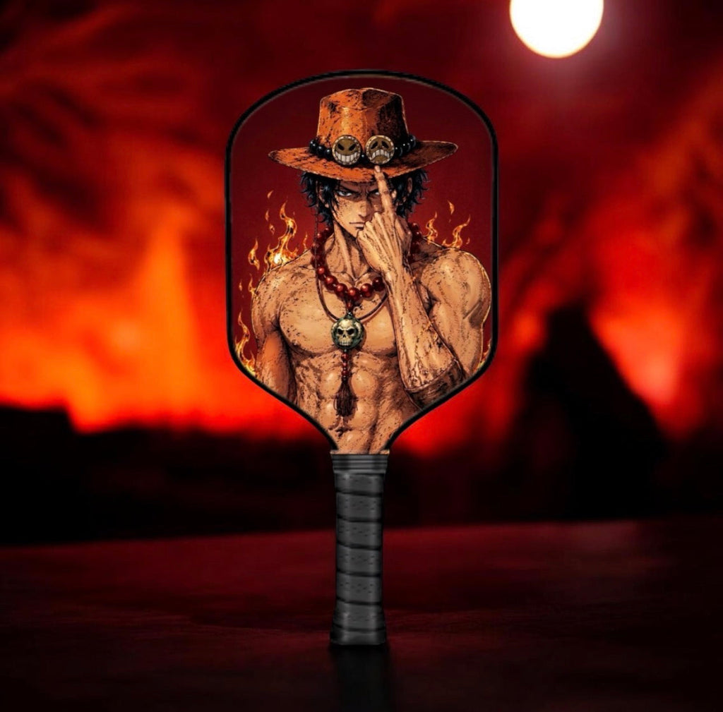 One Piece - ACE - Burn It Down - Pickleball Paddle