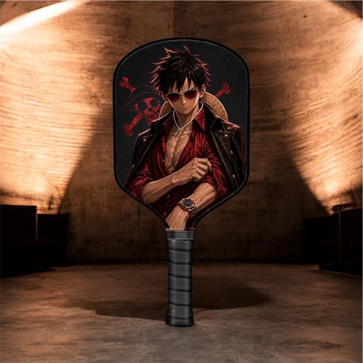 One Piece - Monkey D. Luffy - Night Moves - Pickleball Paddle