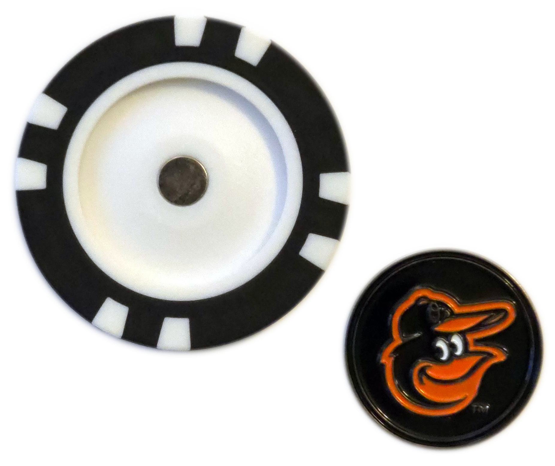 Officially Licensed Baltimore Orioles Poker Chip Ball Marker