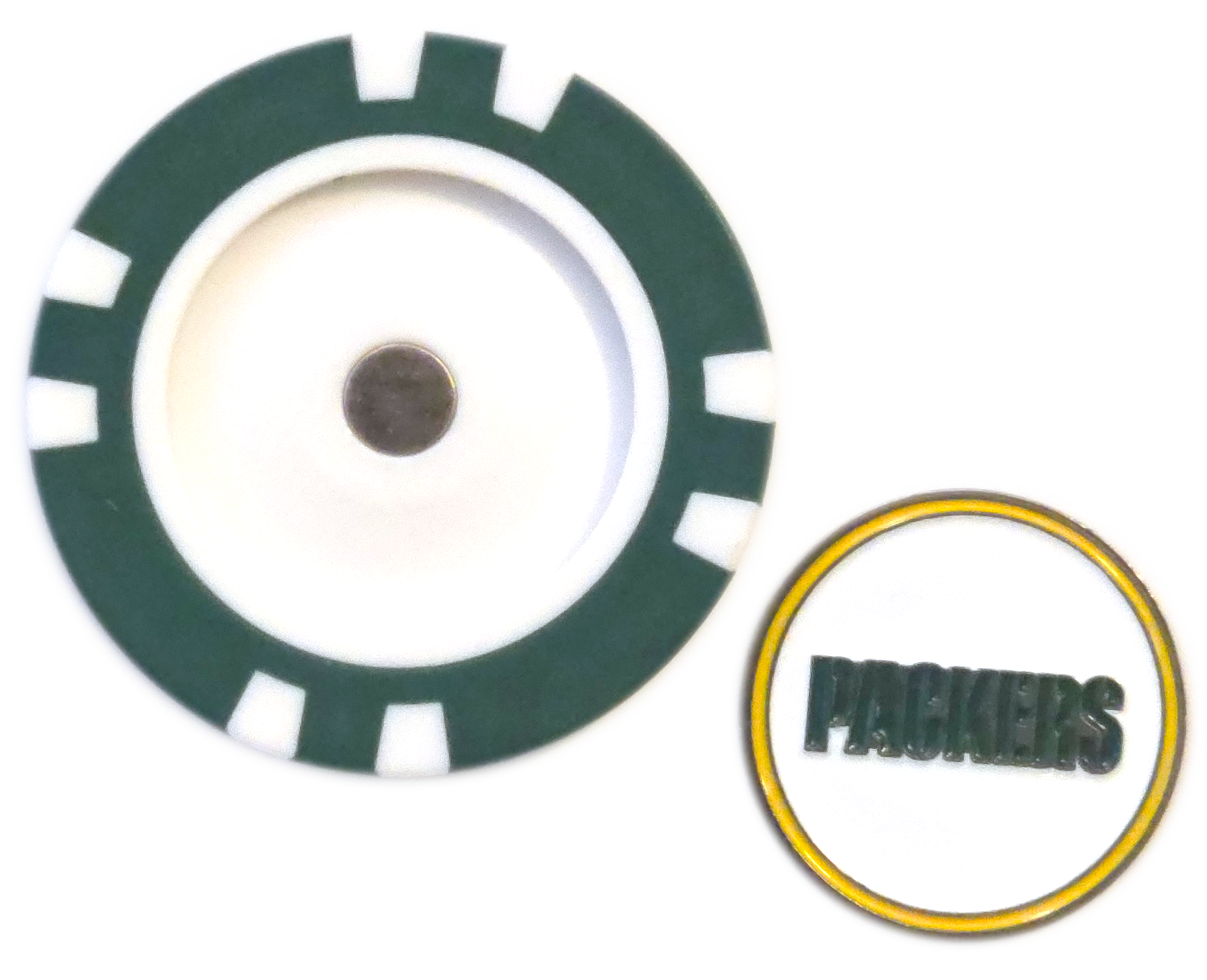 Officially Licensed Green Bay Packers Poker Chip Ball Marker