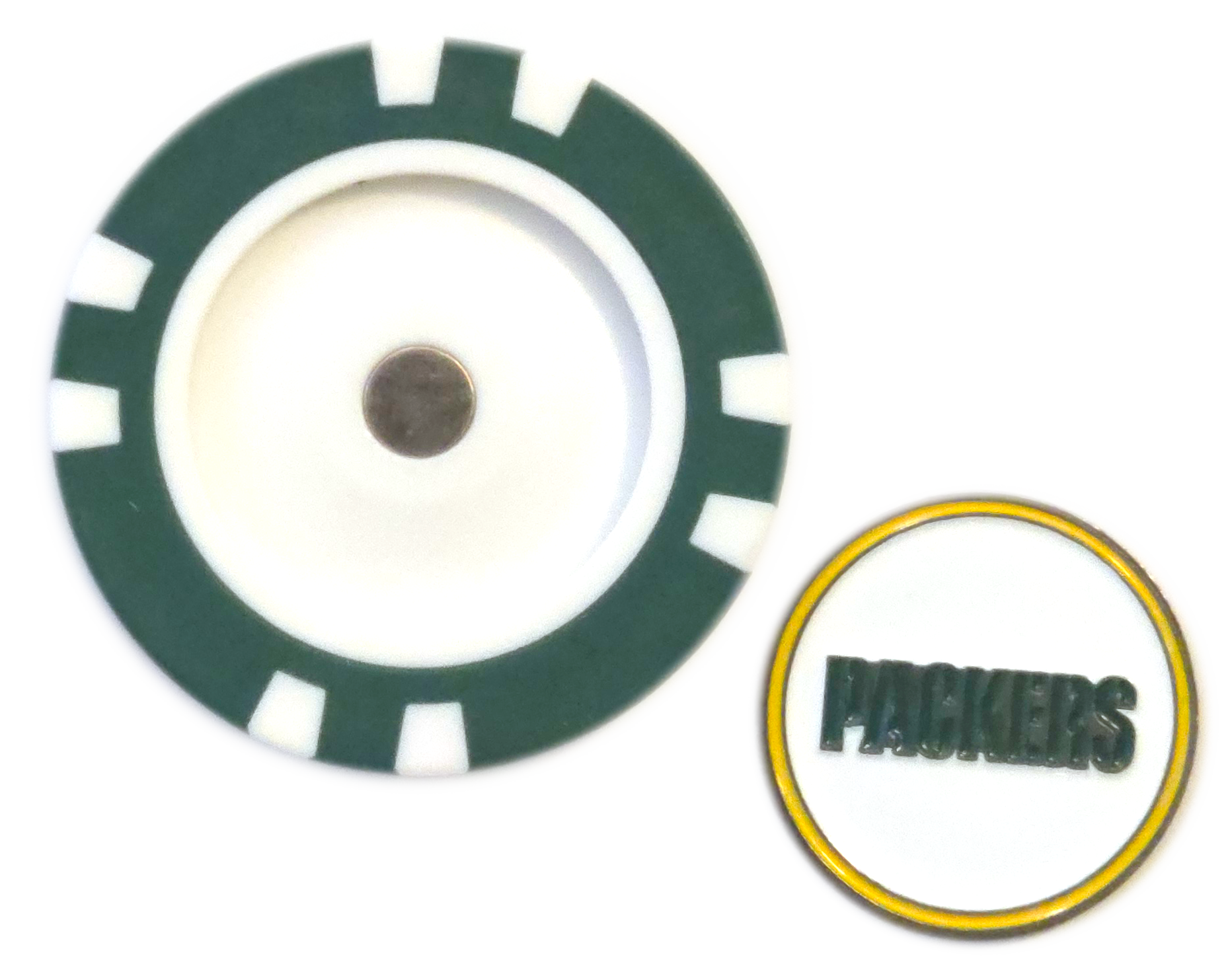 Officially Licensed Green Bay Packers Poker Chip Ball Marker