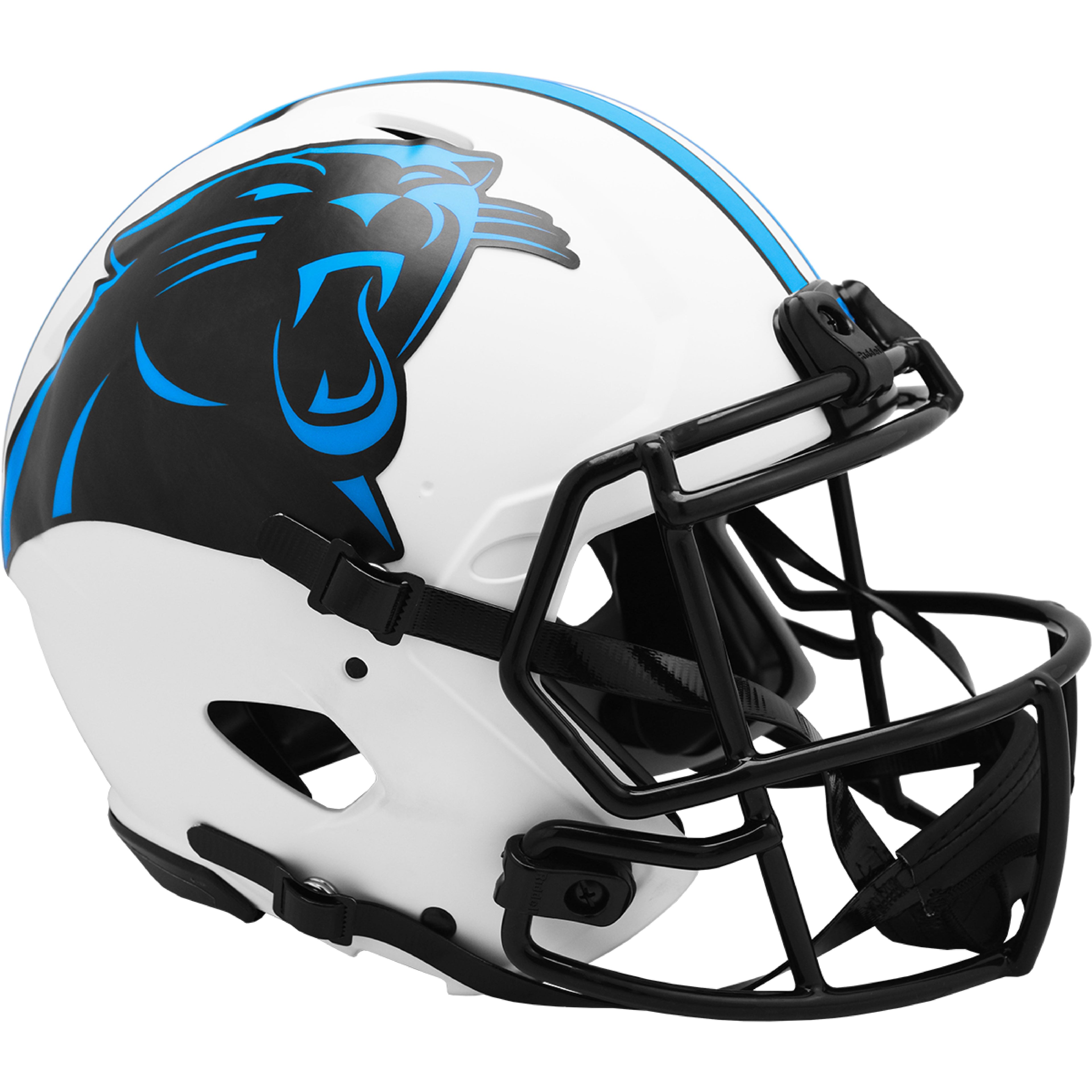 Carolina Panthers LUNAR Full Size Authentic Football Helmet