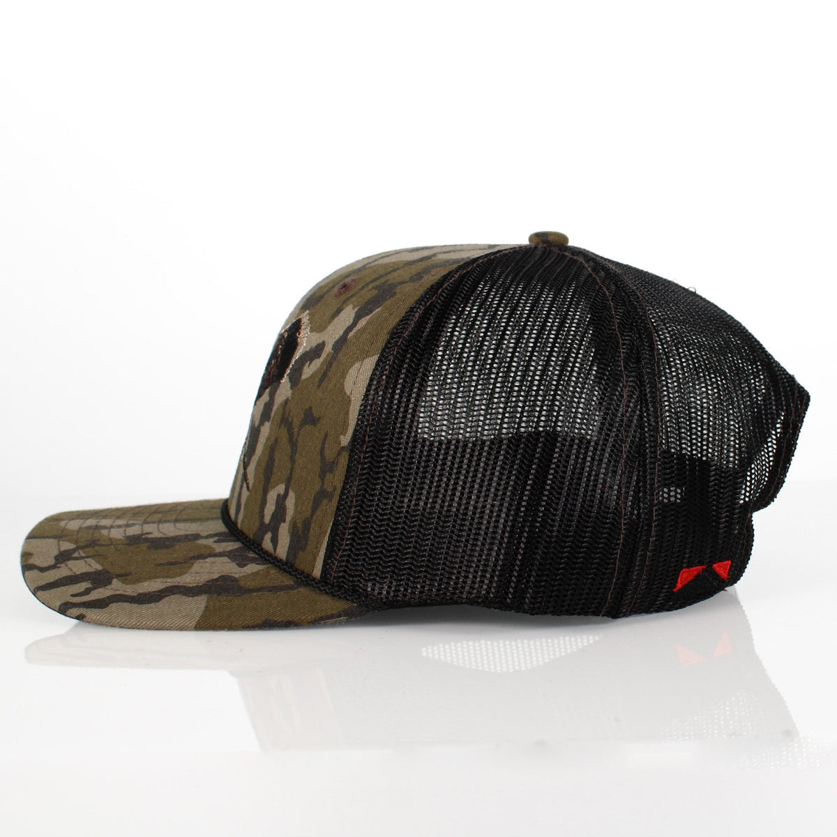 Mossy Oak Bottomland Turkey Feather Meshback Cap