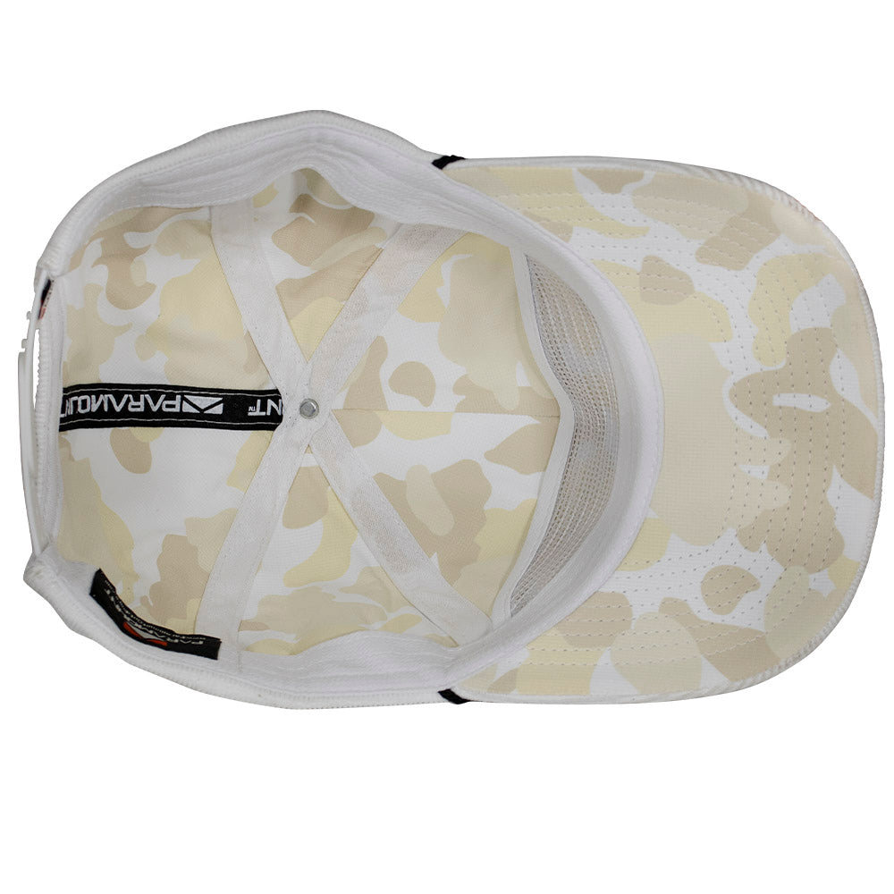 Snow Goose on Corduroy Vintage 5-Panel Trucker