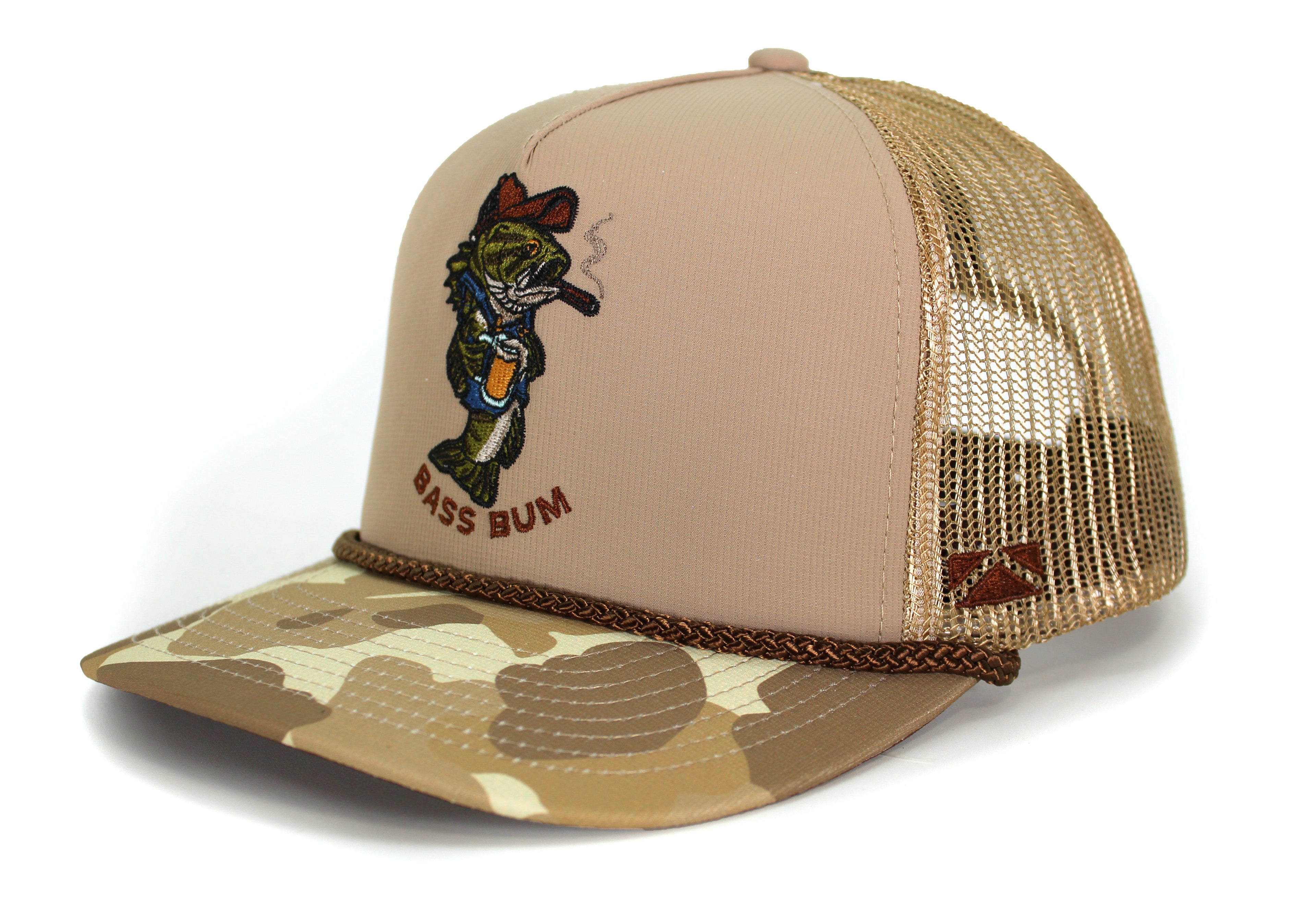 Bass Bum 5-Panel Bass Fishing Hat