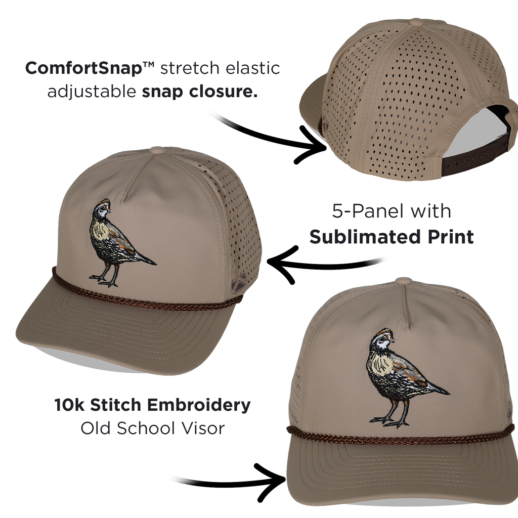 BOBWHITE ROPE CAP