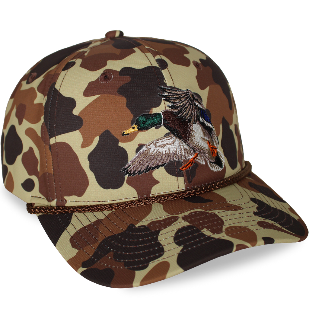 Landing Mallard 6-Panel Performance Rope Cap