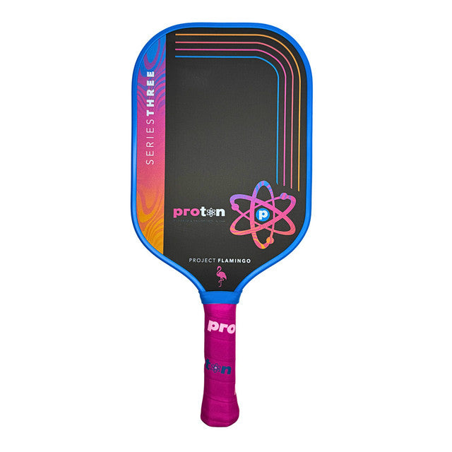 Proton Project Flamingo Blue/Pink Elongated 15MM Paddle & Cover
