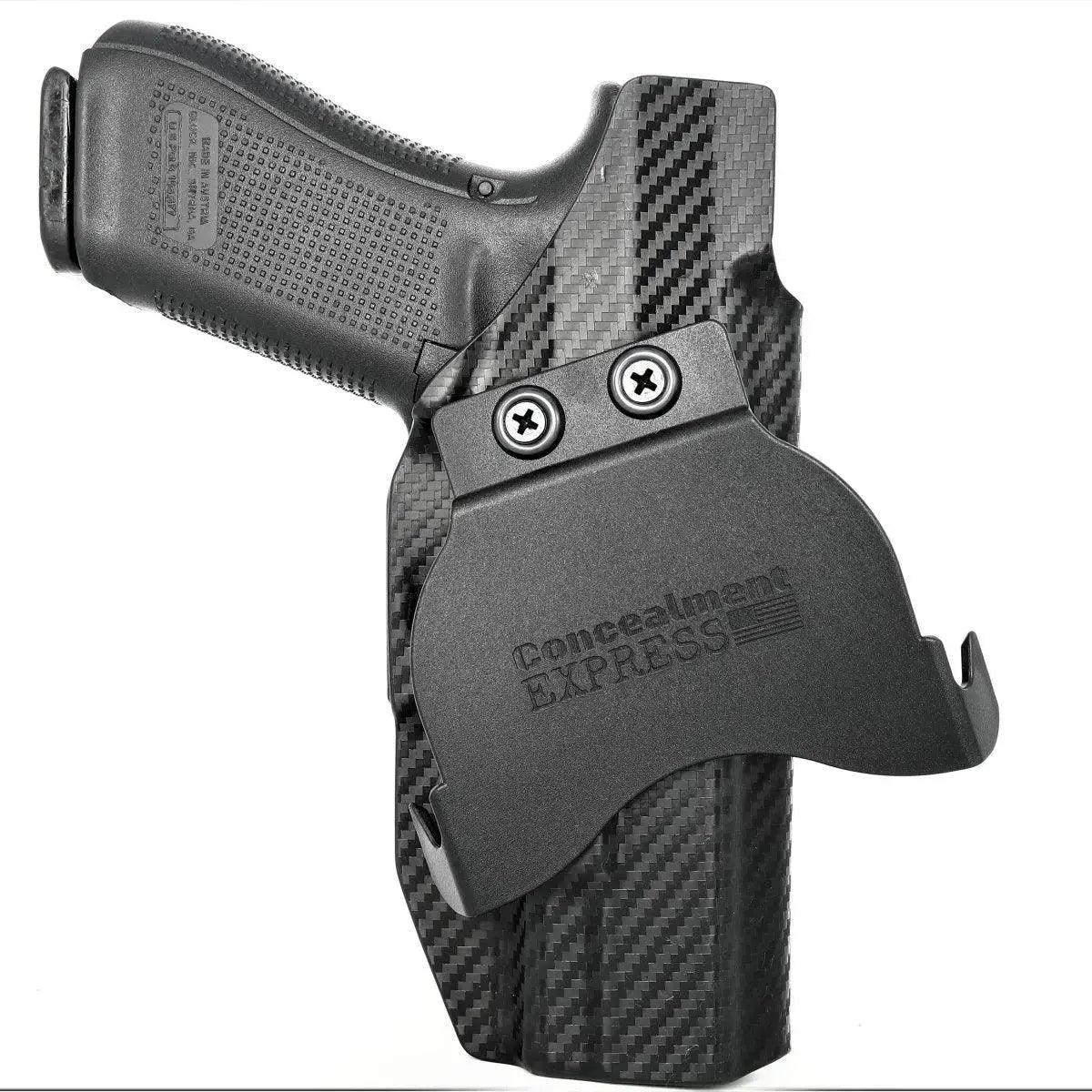 Paddle Holster fits: Glock 17 22 31 47 49