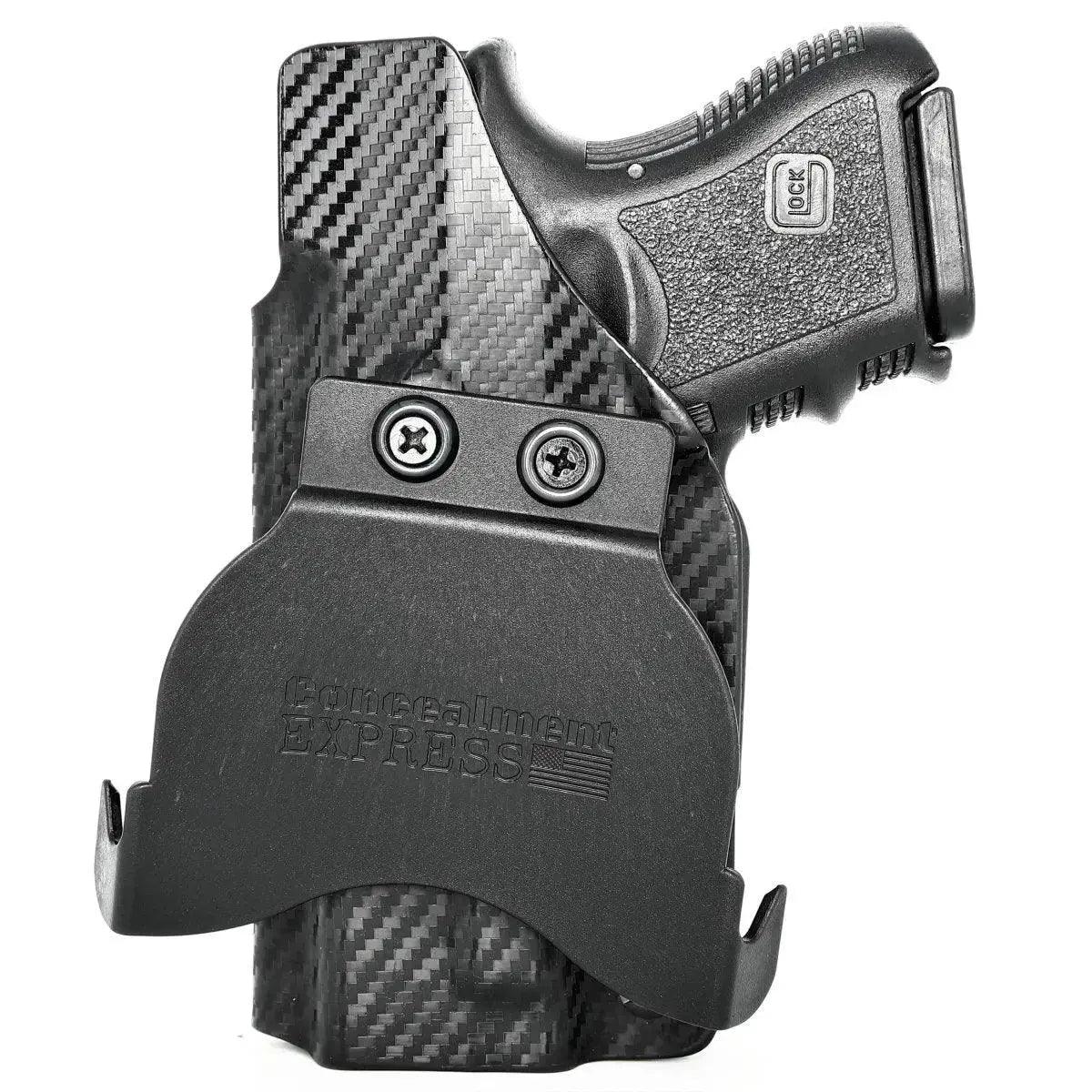 Paddle Holster fits: Glock 26 33