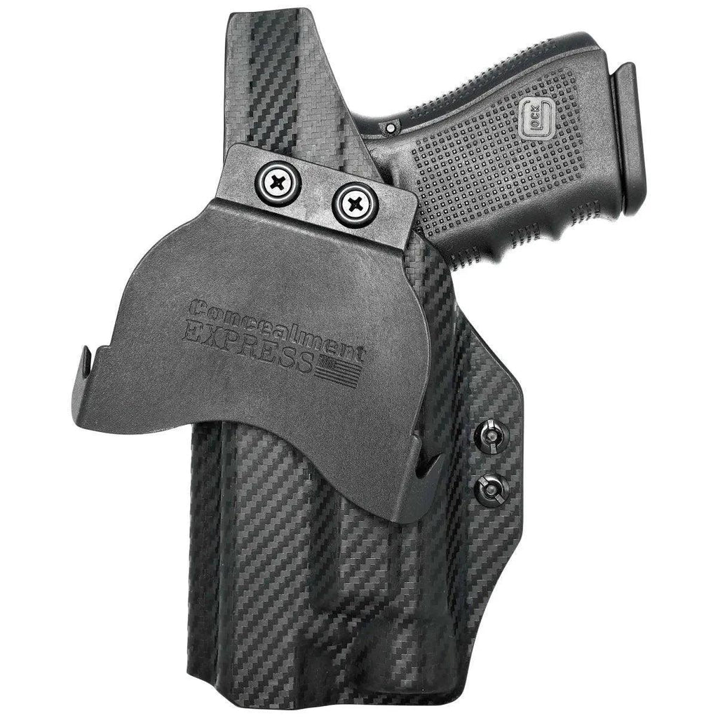 Paddle Holster fits: Glock 17 19 19X 26 31 32 33 34 45 47 49 TLR7A/TLR7X
