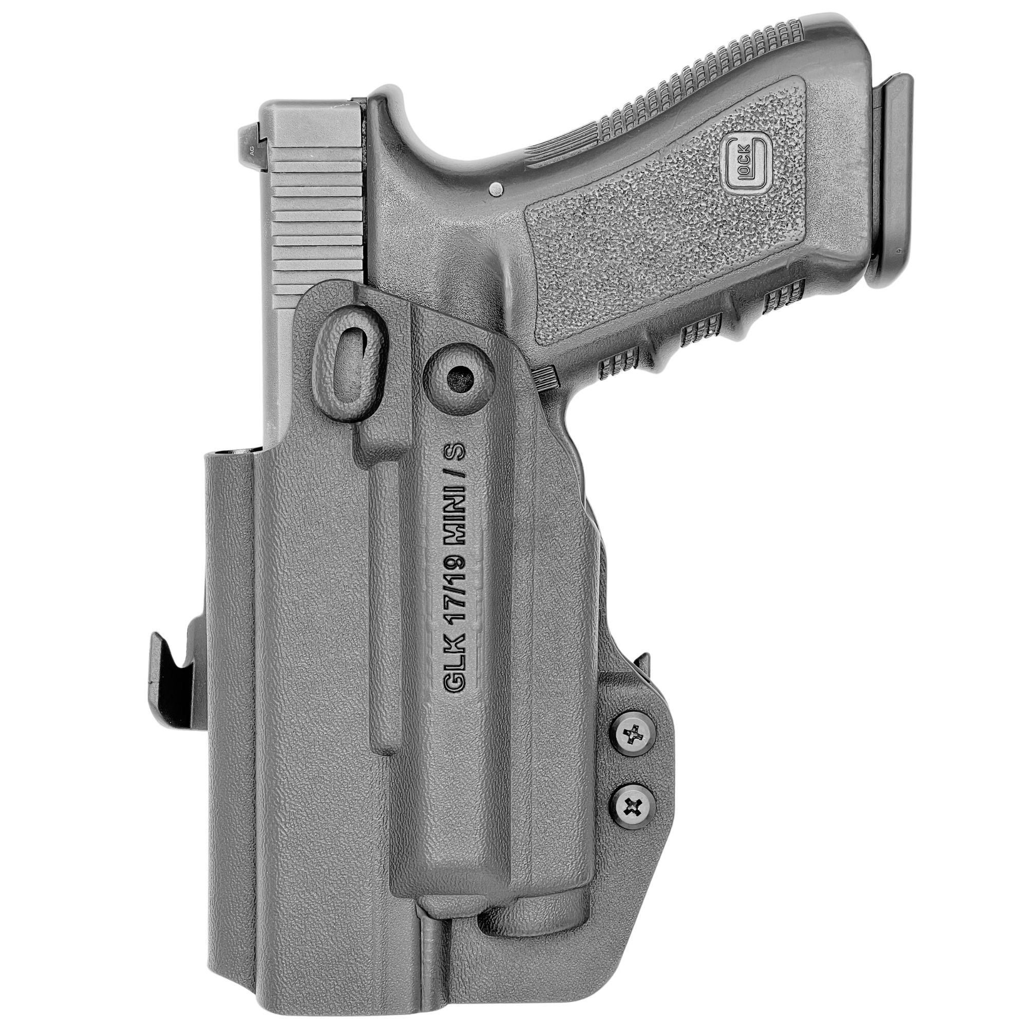 Paddle Holster fits Glock 19 19X 23 32 45 Olight Baldr S/Mini