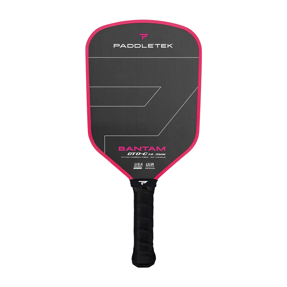 Paddletek Bantam GTO-C 14.3mm Knockout Pink Pickleball Paddle
