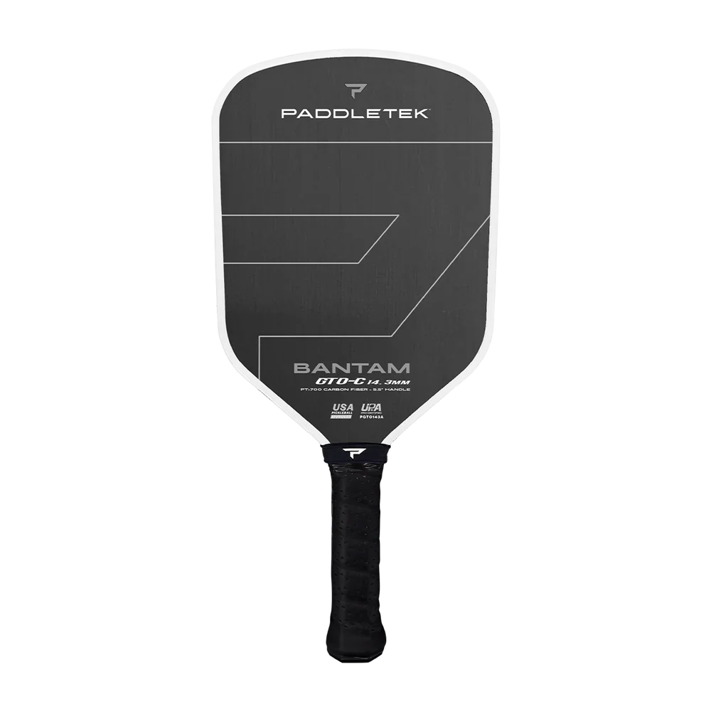 Paddletek Bantam GTO-C 12.7 Titanium White Pickleball Paddle