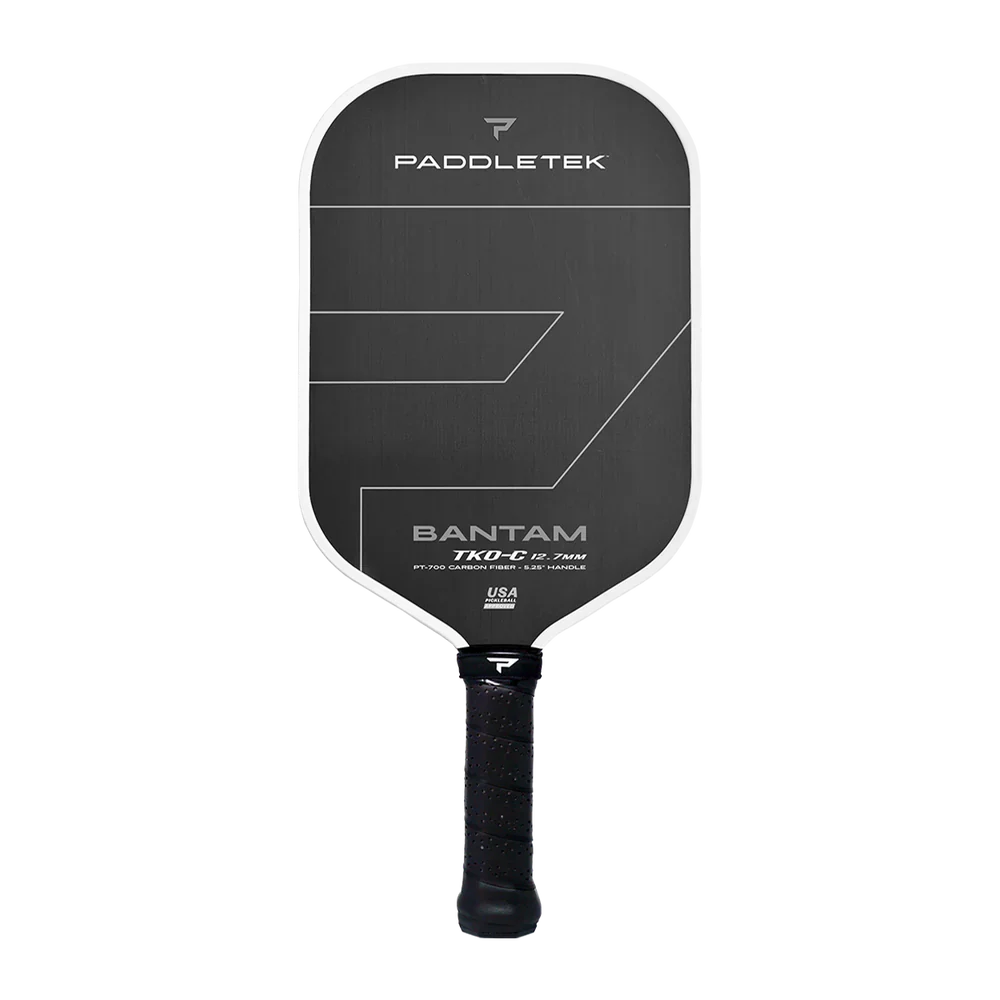 Paddletek Bantam TKO-C 12.7 Titanium White Pickleball Paddle