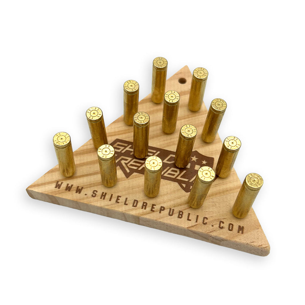 Shield Republic Pew Pew Peg Puzzle
