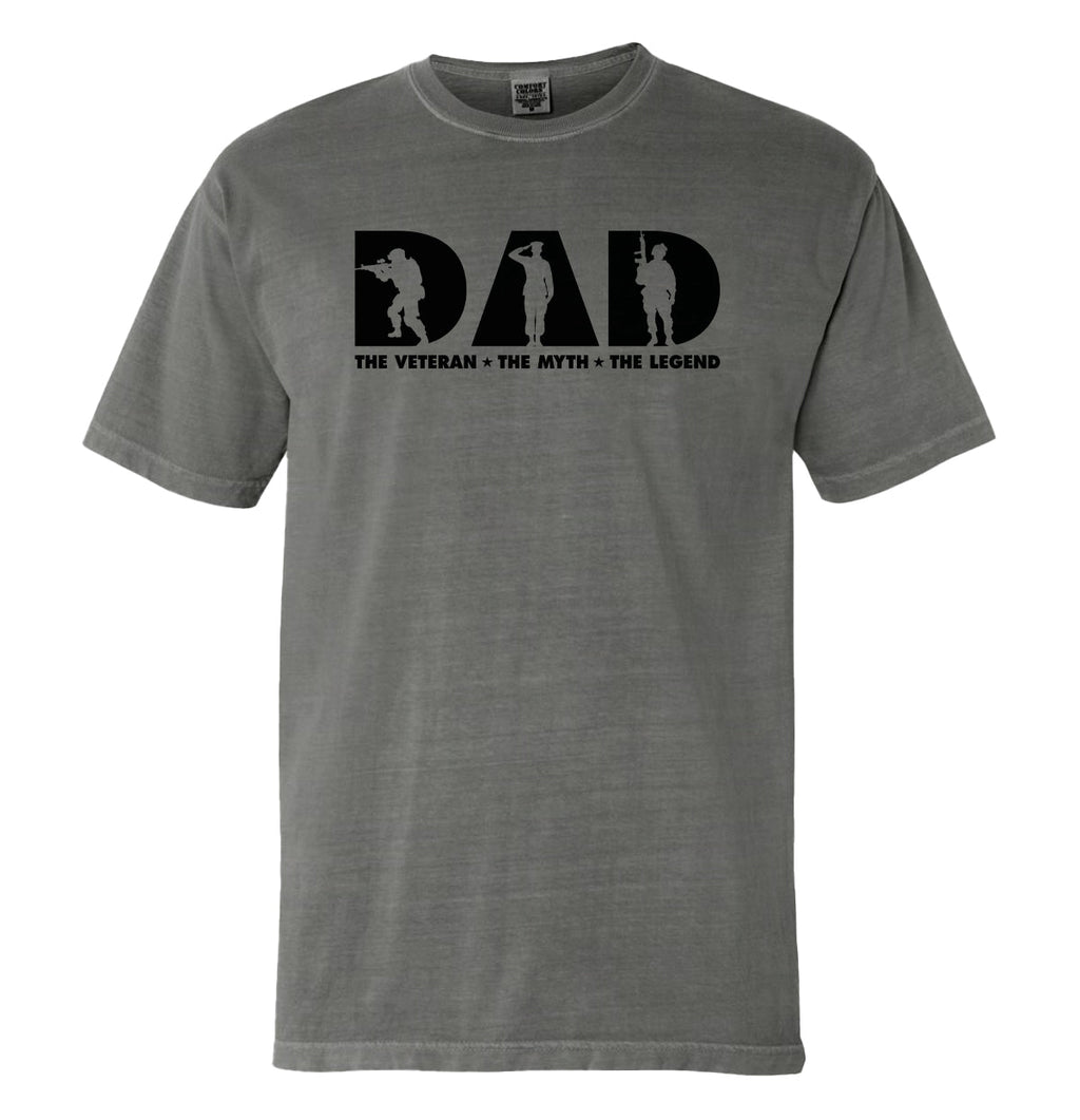 Dad The Veteran The Myth The Legend (Front)