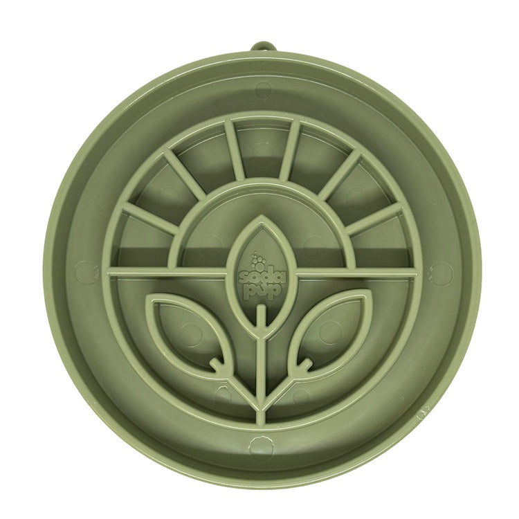 Garden Design eTray - Shallow Slow Feeder Dog Bowl for Enrichment | USA