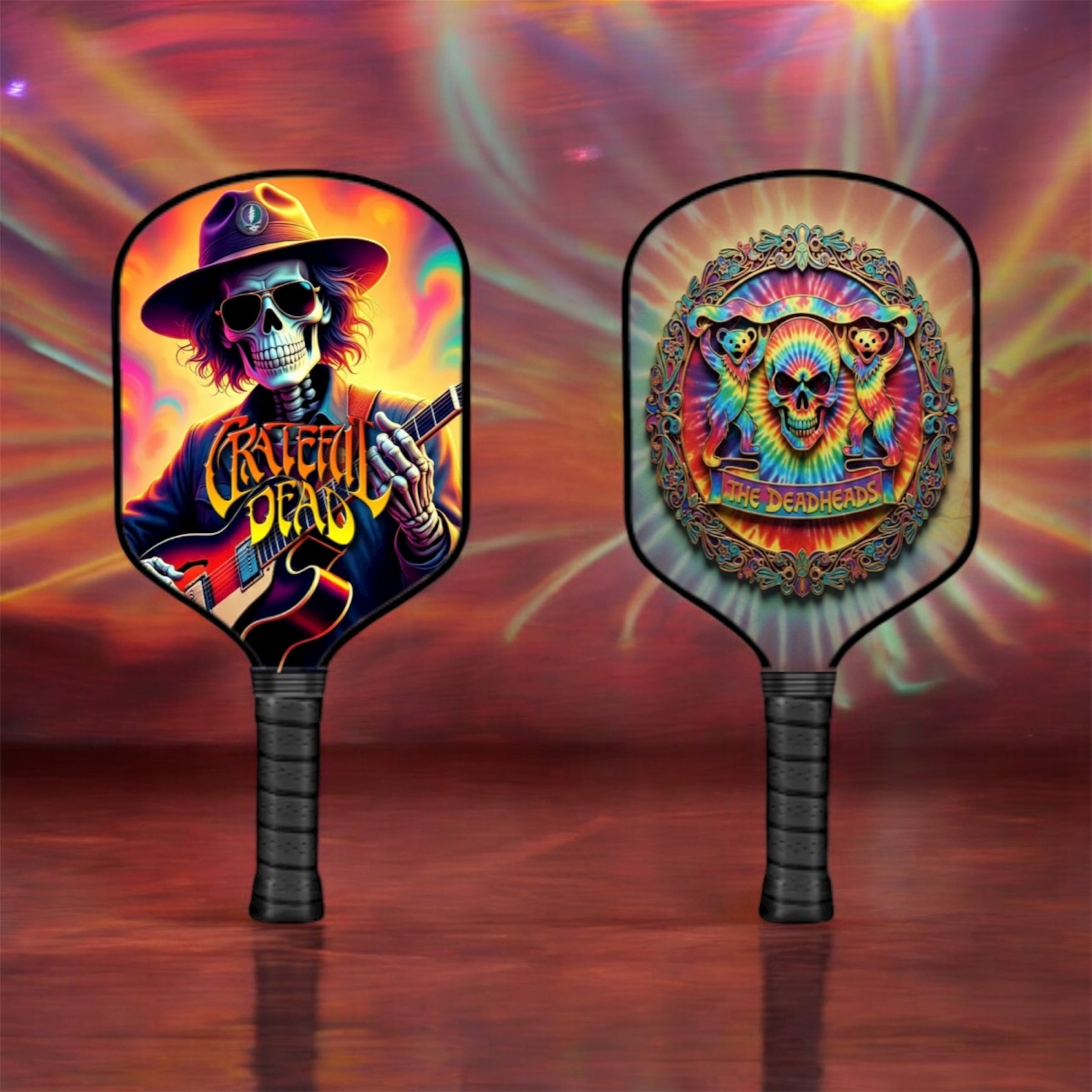 Grateful Dead Drops - Tom Dooley - Pickleball Paddle