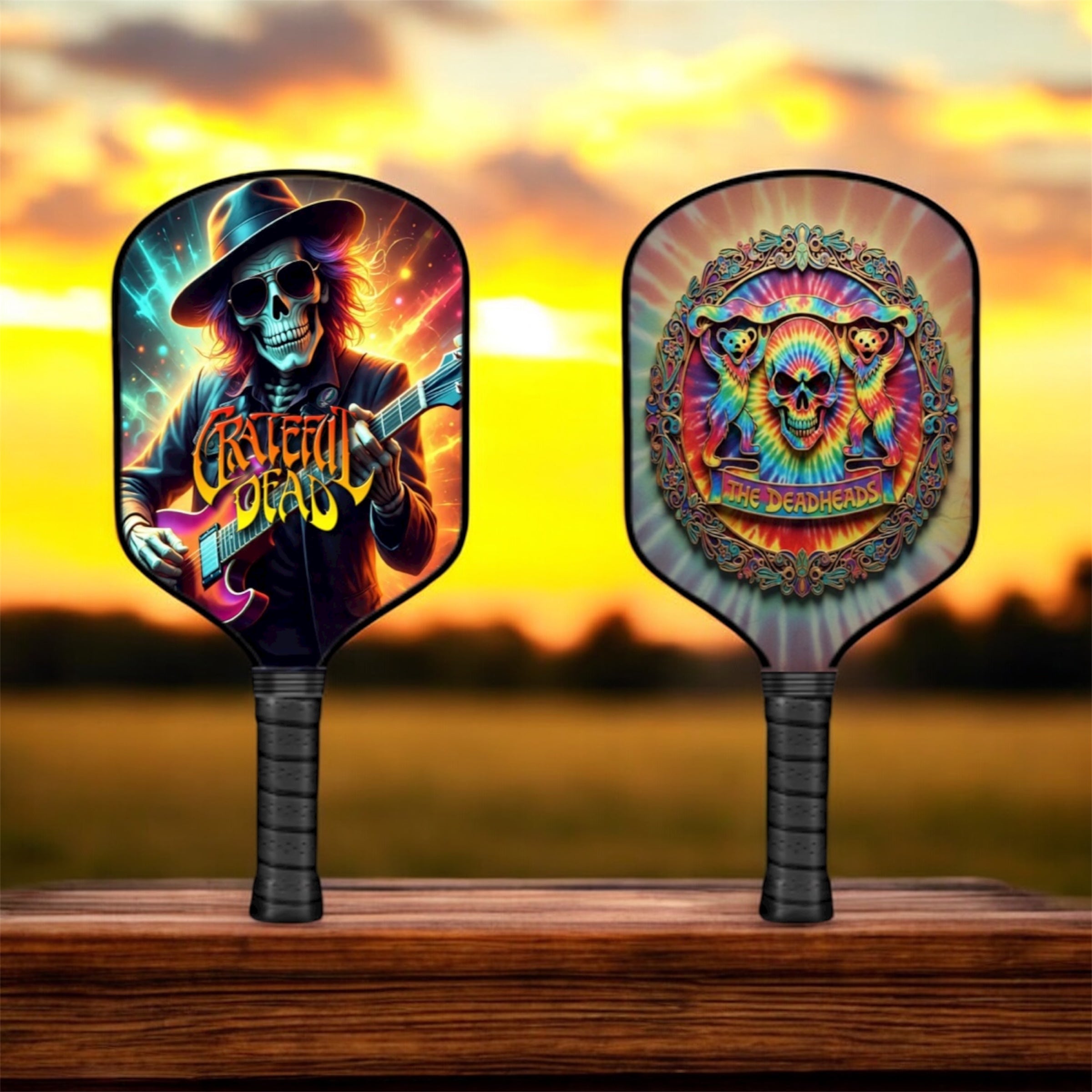 Grateful Dead Drops - Tennessee Jed - Pickleball Paddle