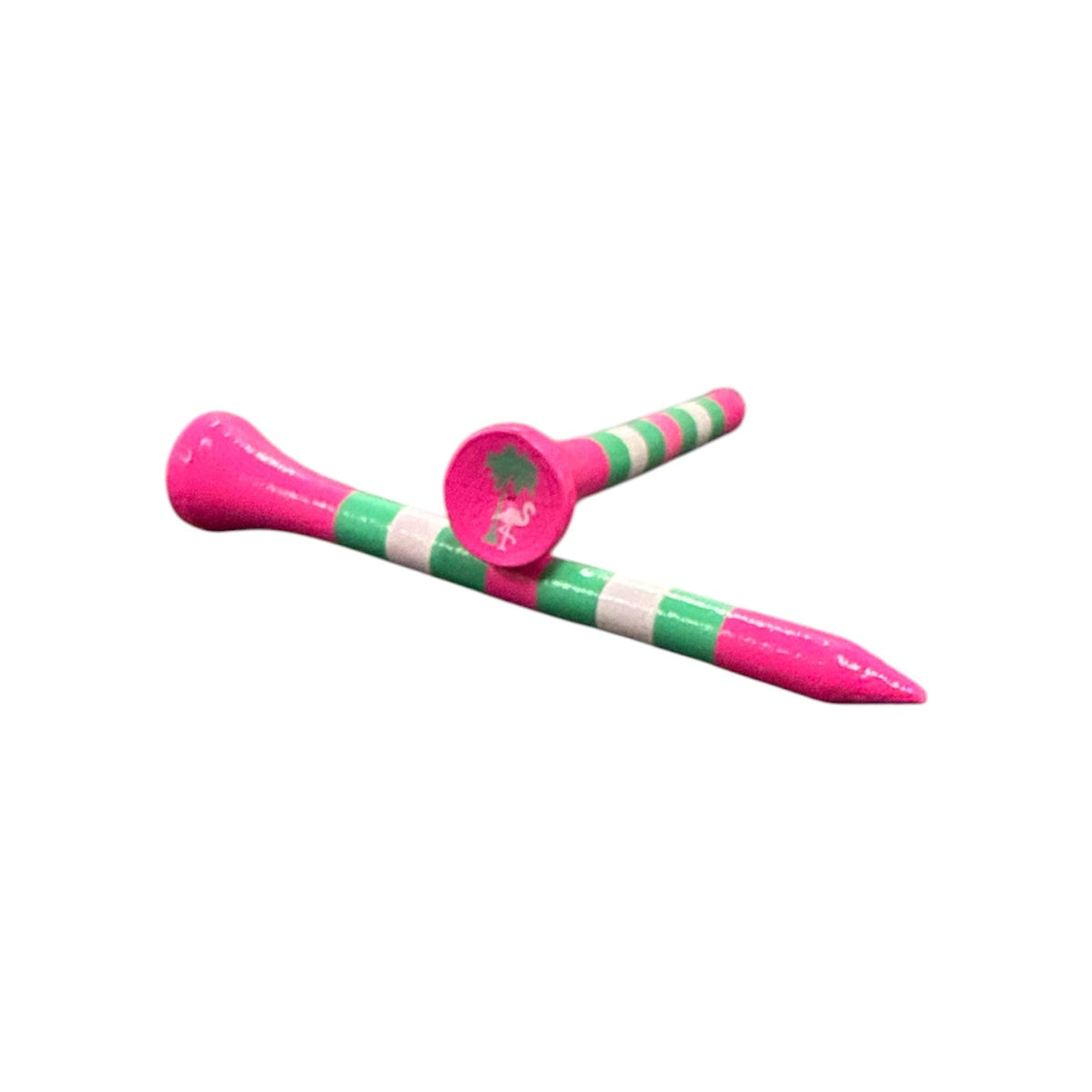 Watermelon Premium Wooden Golf Tees | 2 3/4” Standard Size | 45 Pack Set | Durable Painted Wood Tees | Unique Designs