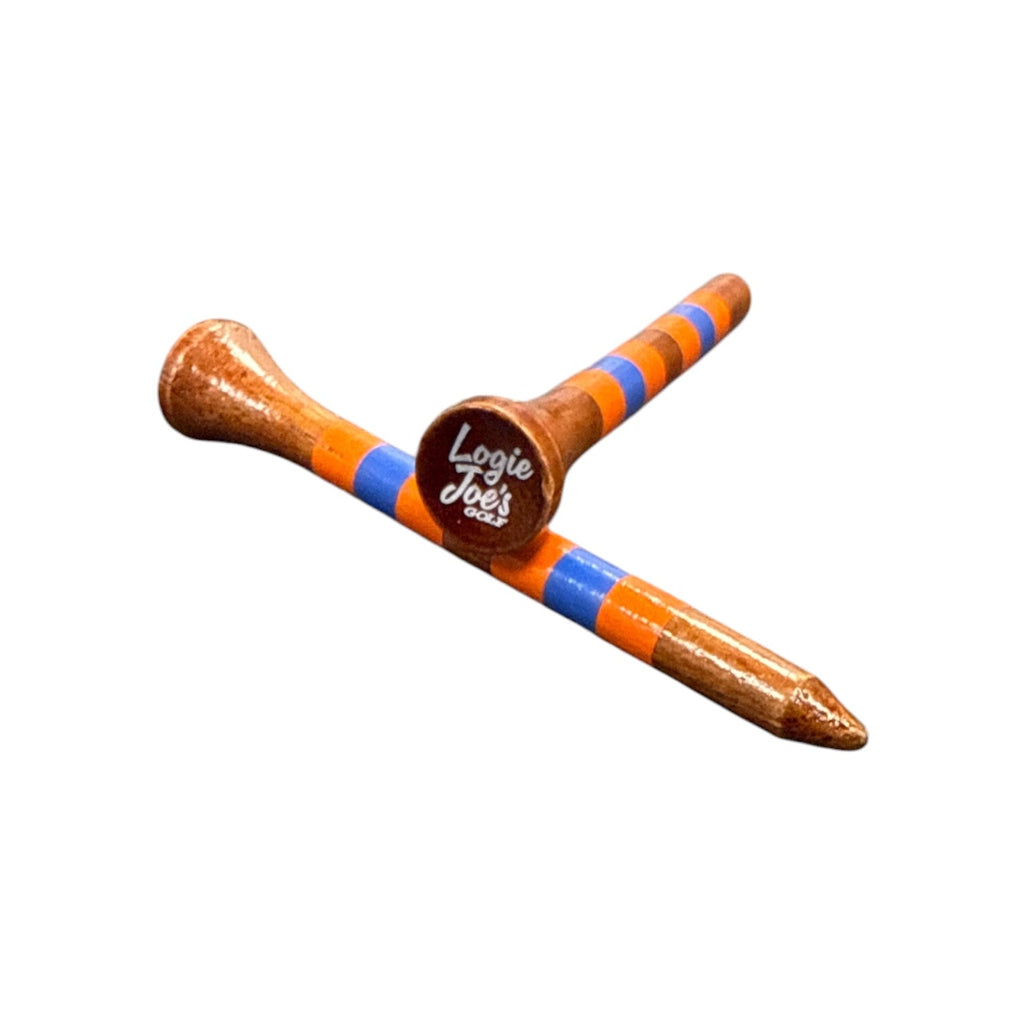 Autumn Premium Wooden Golf Tees | 2 3/4” Standard Size | 45 Pack Set | Durable Painted Wood Tees | Unique Designs
