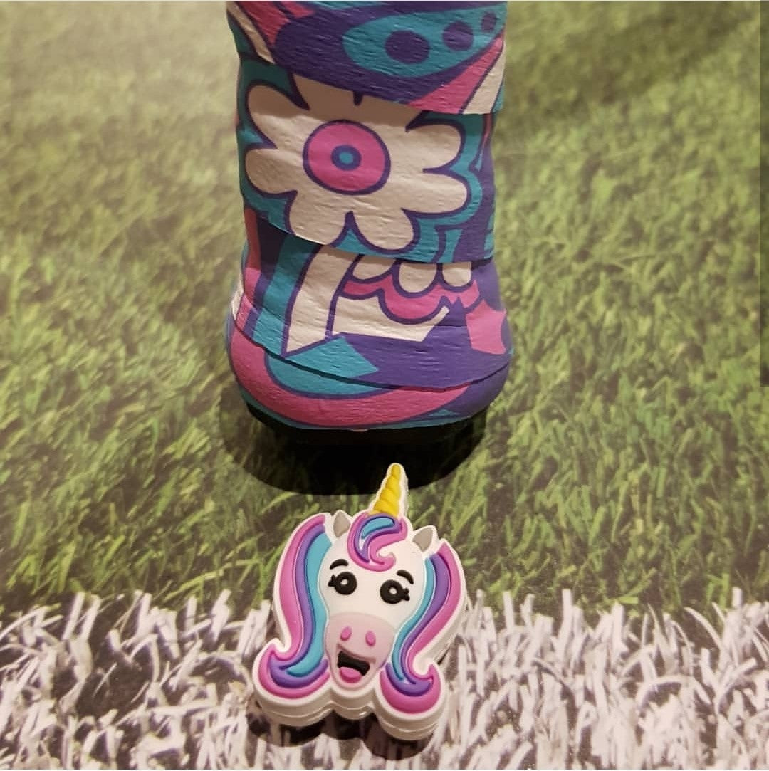 Overgrip Tape for Tennis Racket - Pink/Purple Unicorn (pack of 2)
