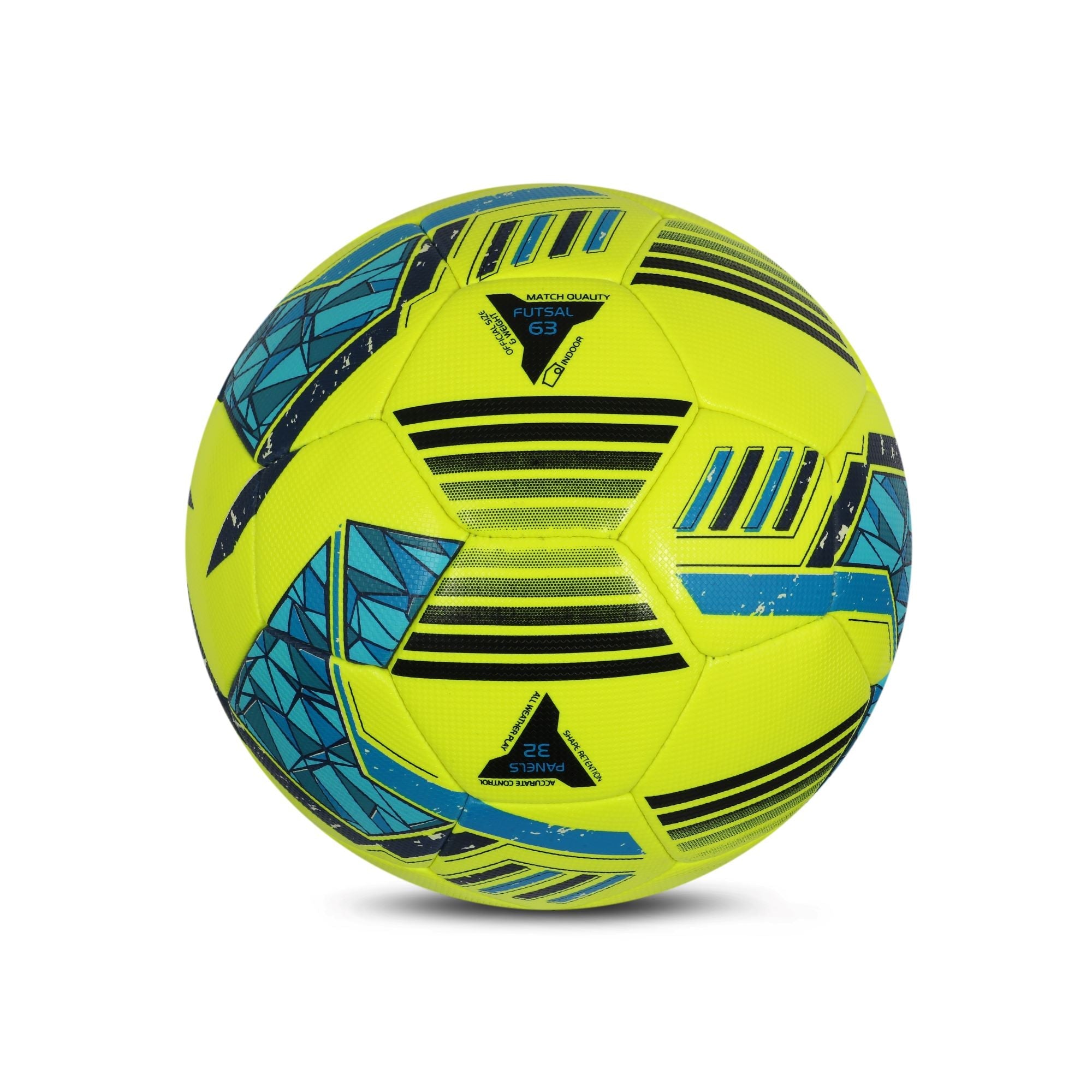Reflect Pro Premium Indoor Soccer Ball - Lime Yellow