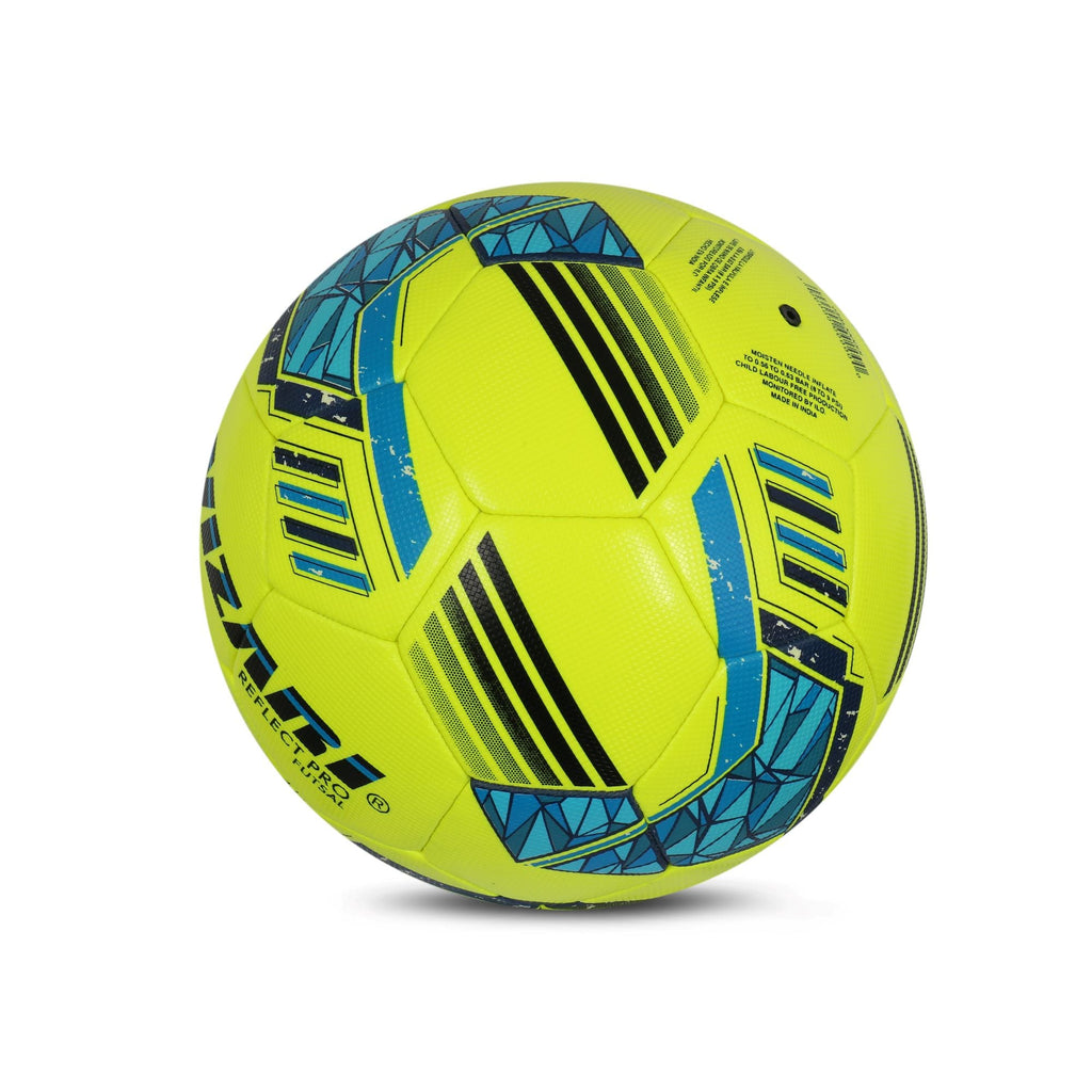Reflect Pro Premium Indoor Soccer Ball - Lime Yellow