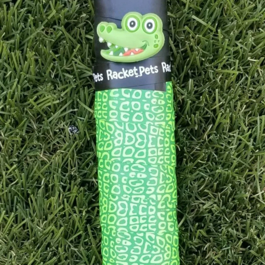 Overgrip Tape for Tennis Racket - Green Alligator (pack of 2)