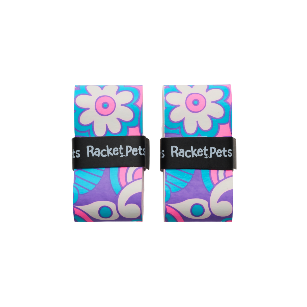 Overgrip Tape for Tennis Racket - Pink/Purple Unicorn (pack of 2)