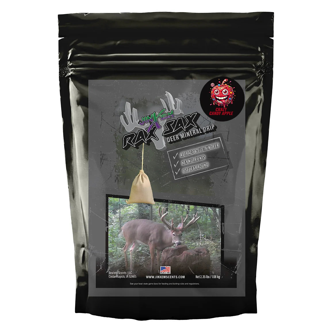 Rax Sax Mineral Drip - Crazy Candy Apple