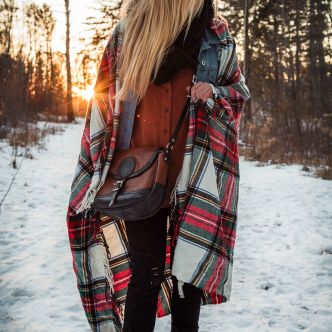 Bison Leather Lakewalk Tote