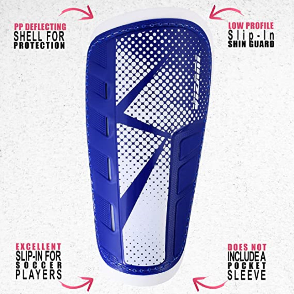 Vector Soccer Shin Guard-Blue