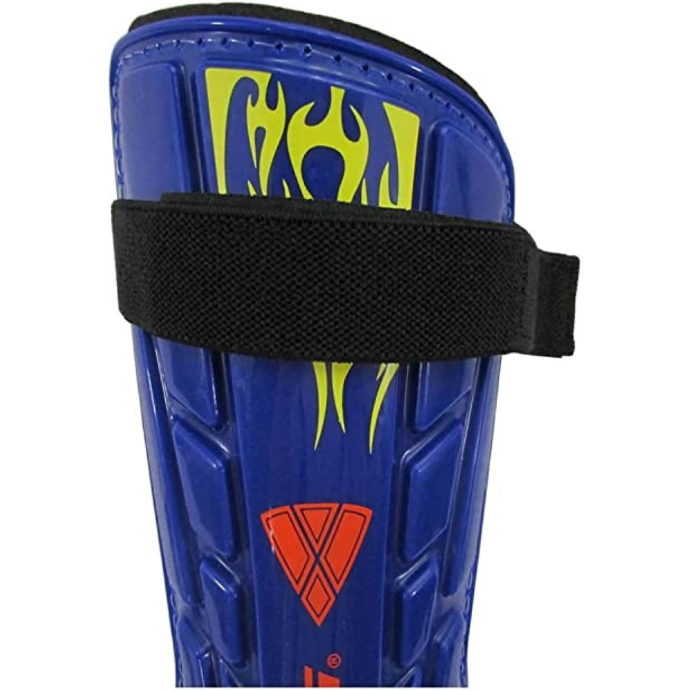 Blaze Soccer Shin Guard-Blue/Orange