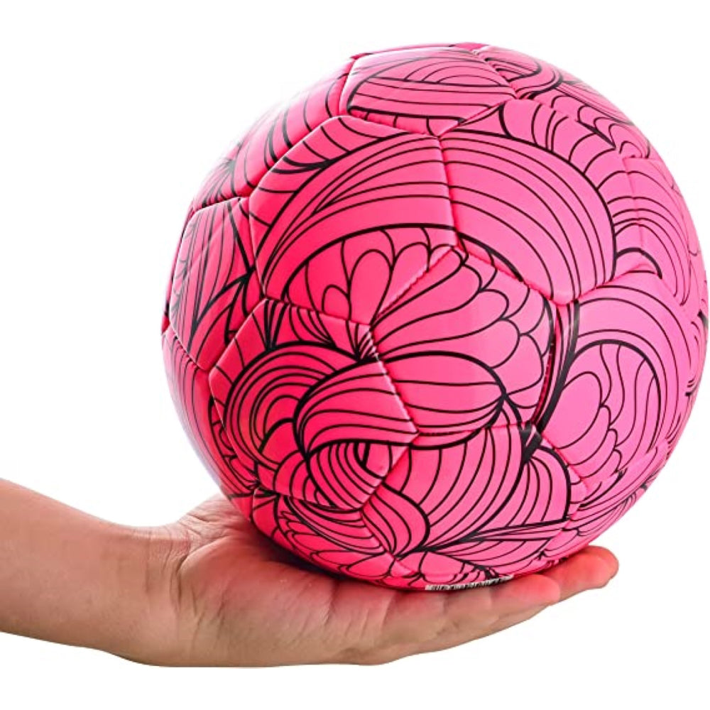 Cali Soccer Ball-Pink/Black