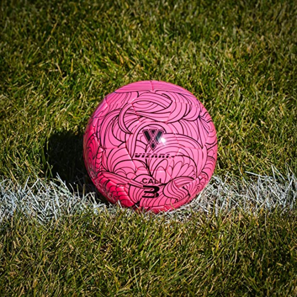 Cali Soccer Ball-Pink/Black
