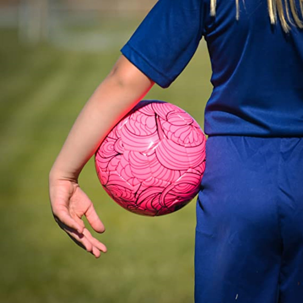 Cali Soccer Ball-Pink/Black