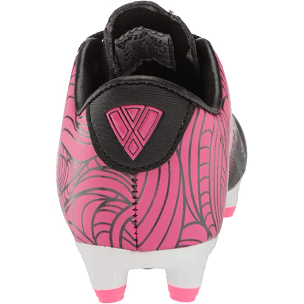 Cali Firm Ground Soccer Shoes -Black/Pink