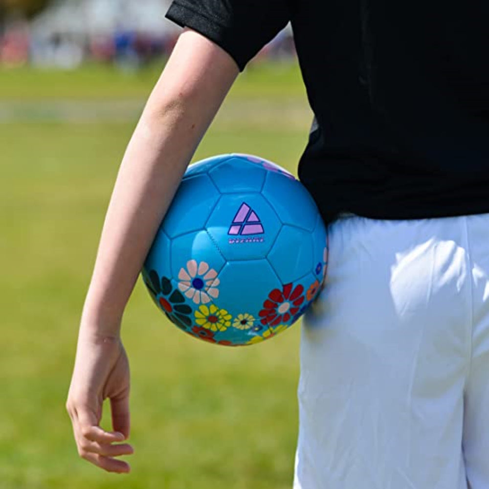 Blossom Soccer Ball-Blue/Pink