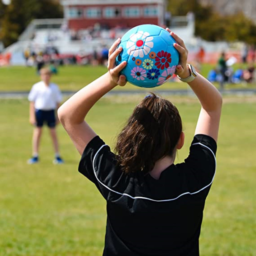 Blossom Soccer Ball-Blue/Pink