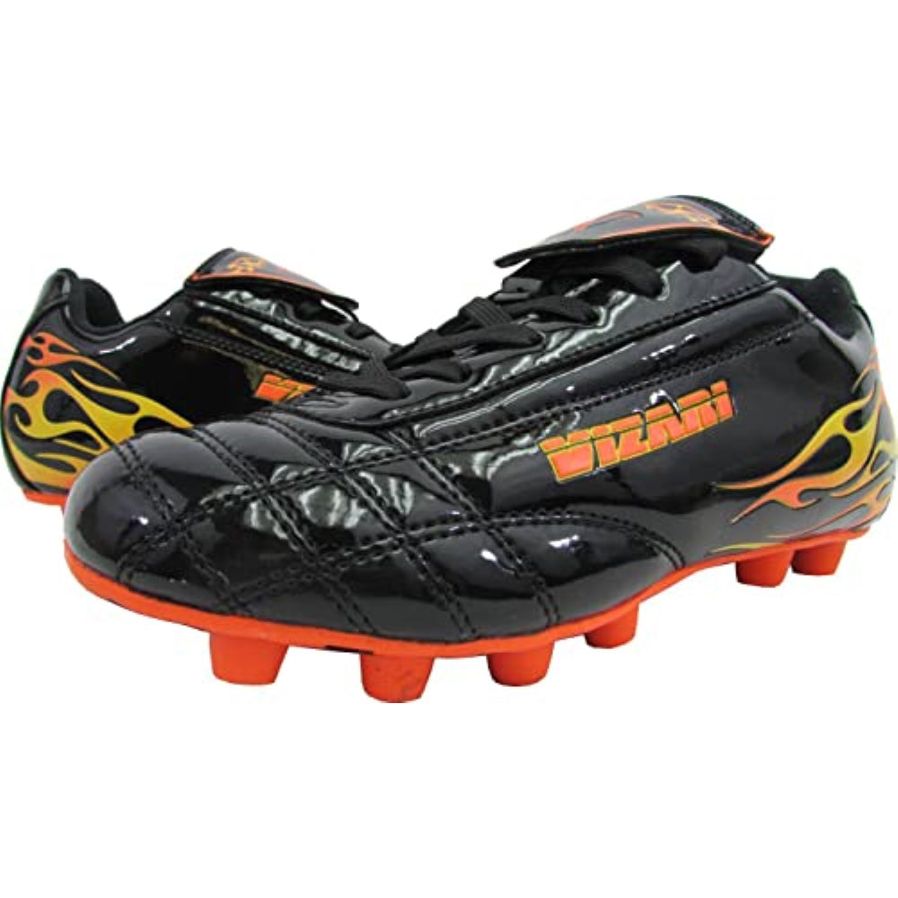 Blaze Firm Ground Soccer Shoes -Black/Orange
